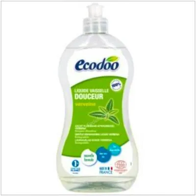 Lavavajillas suave aloe vera-verbena 500 ml, Ecodoo