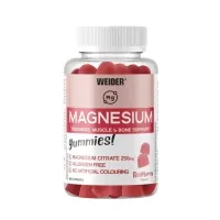 Gummies magnesio frambuesa 48 gominolas, Weider