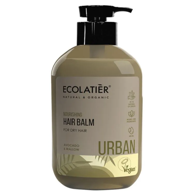 Nährender Balsam für trockenes Haar mit Avocado und Malve, Ecolatier