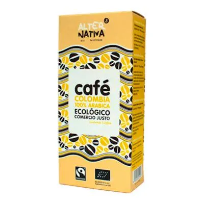 Café colombia molido BIO 250 g, Alternativa 3