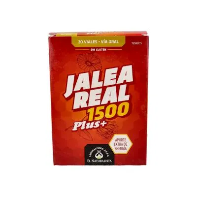 Jalea real 1500 mg 20 viales, El Naturalista