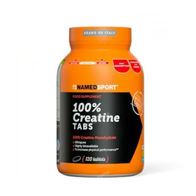 Créatine 100% tabs 80 mesh 120 comprimés, Named Sport