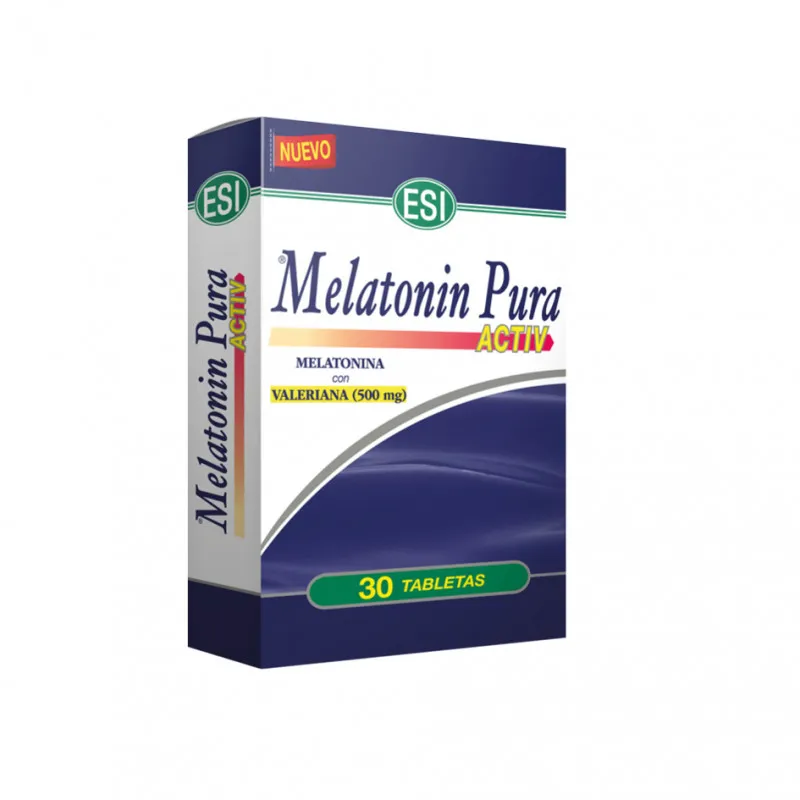 Melatonin pura activ 1 mg 30 cápsulas, Trepatdiet-esi
