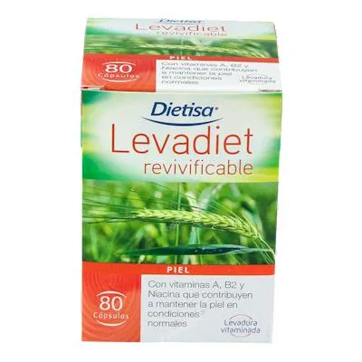 Levadiet revivificable 80 gélules, Dietisa (dielisa)