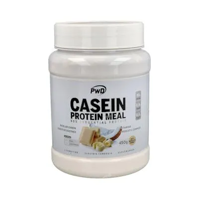 Casein protein meal chocolate blanco con coco 450 g, Pwd Nutrition