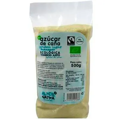 Azúcar de caña golden light BIO 500 g, Alternativa 3