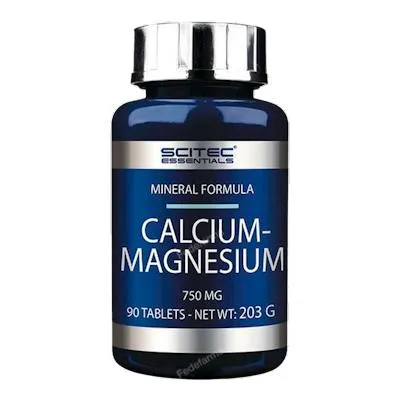 Calcium-magnésium 90 comprimés, Scitec Nutrition