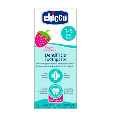 Pasta dental infantil fresa +12 ml 50 ml, Chicco