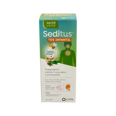 Seditus tos infantil 150 ml, Sante Verte