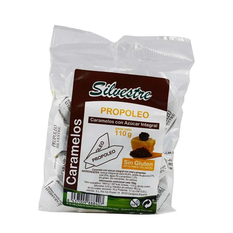 Caramelos propóleo 110 g, Silvestre