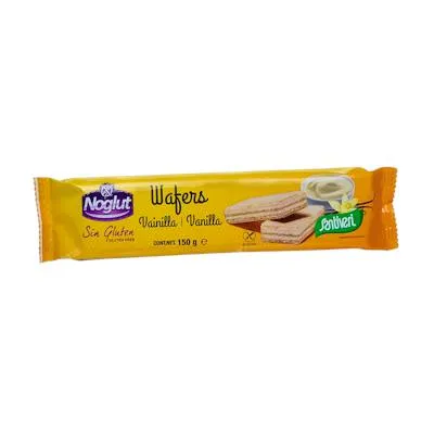 Noglut wafers Vainilla 150 g, Santiveri