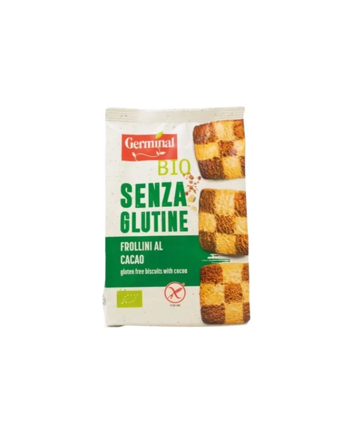 Galletas frollini al cacao BIO 250 g, Germinal
