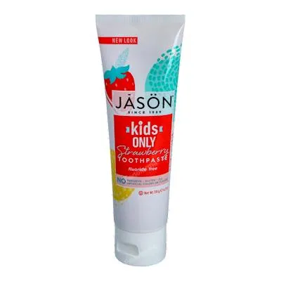 Dentífrico infantil sabor fresa kids only 119 g, Jason