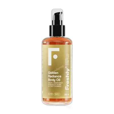 Golden radiance body oil 200 ml, Freshly Cosmetics