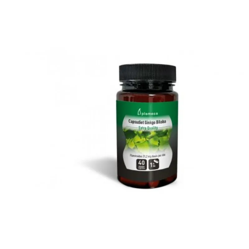 Ginkgo capsudiet 40 cápsulas, Plameca
