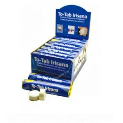 To-tab toallitas limpiadoras IR56.21 10 uds., Irisana