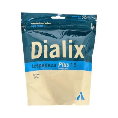 Dialix lespedeza plus 15 60 chews vet, Vetnova Vet