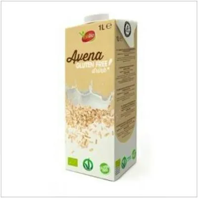 Bebida vegetal de avena 1 l sin gluten BIO 6 uds., Vivibio