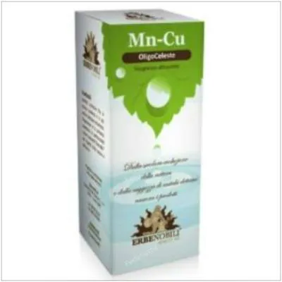 Oligoceleste Mn/Cu (Manganeso/Cobre) oligoelemento 50 ml, Erbenobili