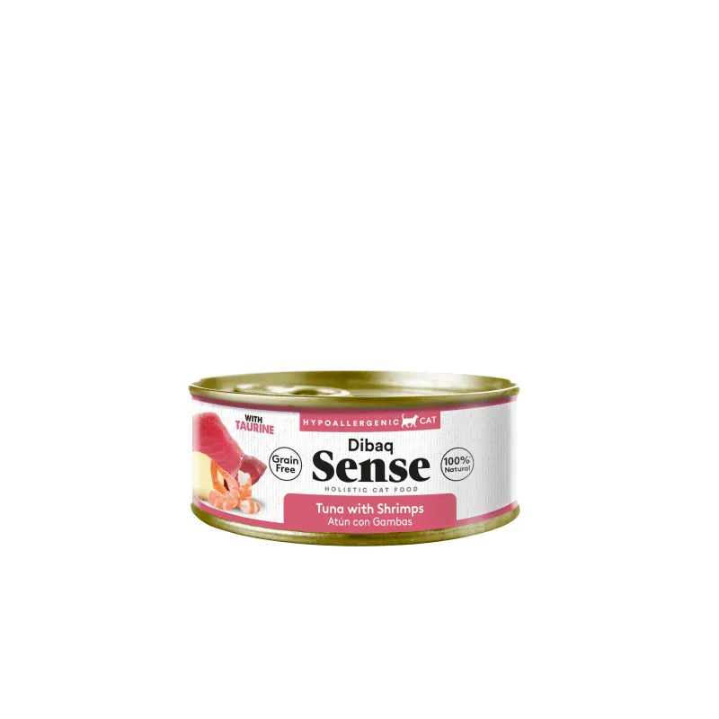Dibaq sense tonno gamberi gatto lattina 70 g, Dibaq Vet