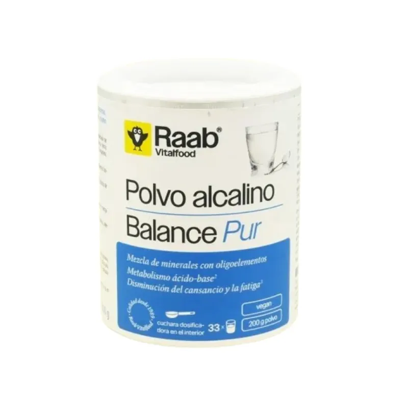 Polvo alcalino balance pur polvo 200 g, Raab