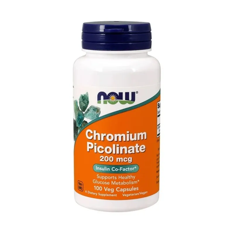 Cromo picolinato 200 mg 100, Now