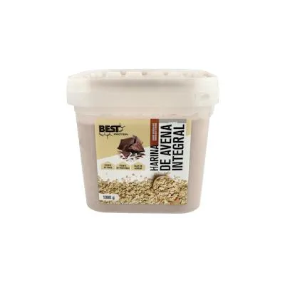 Harina de avena integral chocolate 1900 g, Best Protein
