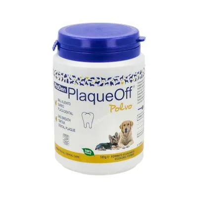 Plaque off polvo perro/gato 180 g, Swedencare Vet