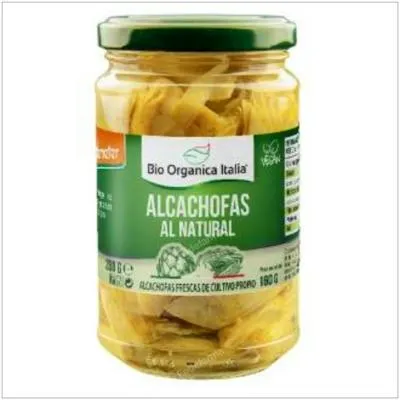 Artichauts nature demeter 280 g, Bio Organica Italia