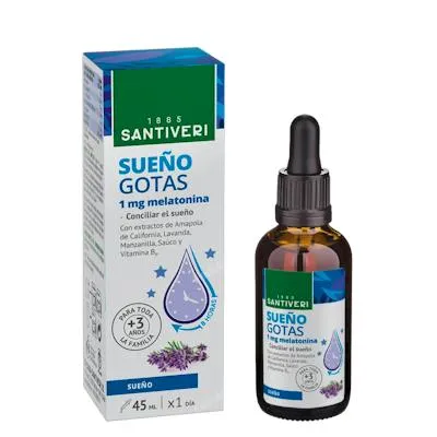 Sueño 1 mg melatonina 45 ml, Santiveri
