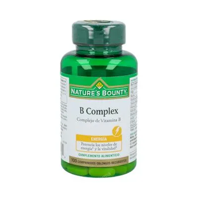 B-complex 100 comprimidos, Nature´s Bounty