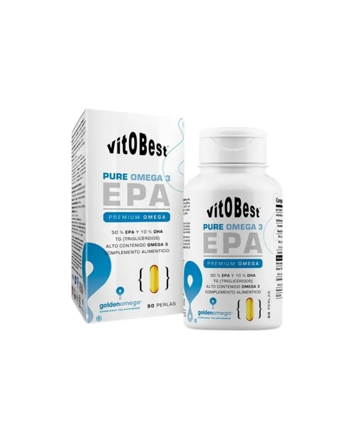 Puré omega 3 epa vitobest 90 cápsulas, Vit.o.best