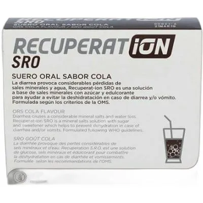 Suero oral sabor cola 4 sobres, Recuperat-ion