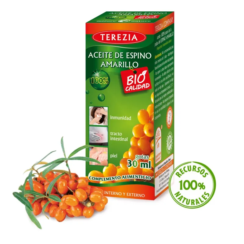 Aceite espino amarillo BIO 30 ml, Terezia