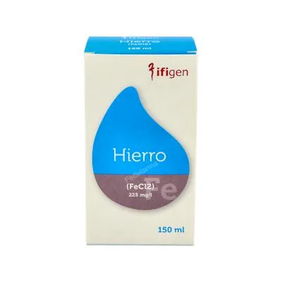 Hierro (Fe) oligoelementos 150 ml, Ifigen