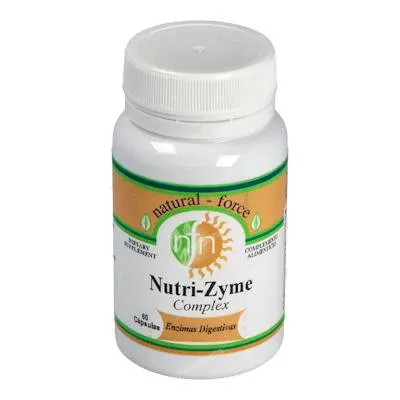 Enzimas fórmula complex 60 cápsulas, Nutri-force