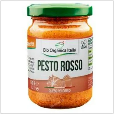 Pesto rosso pecorino BIO 130 g, Bio Organica Italia