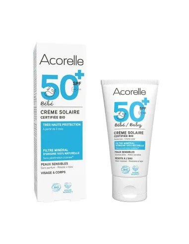 Crema solar bebe SPF 50, Acorelle