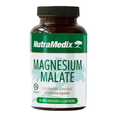 Magnesium malate 120 cápsulas, Nutramedix