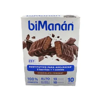 Schokoladen-Fondant-Riegel 10 Stück, Bimanan