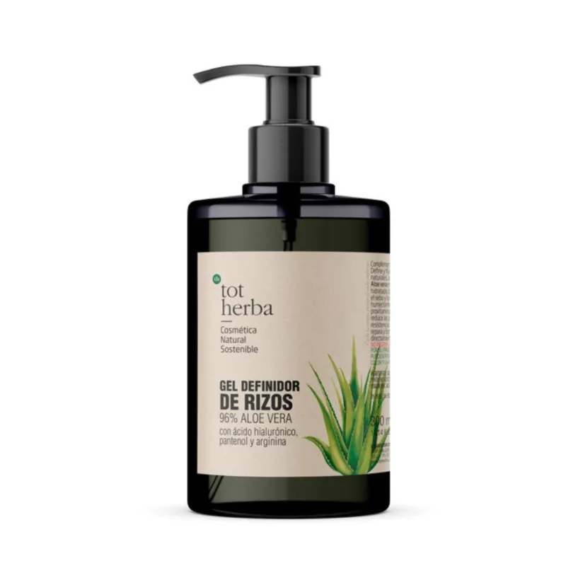 Krullendefinierende gel aloe vera 96% 300 ml, Tot Herba-authex