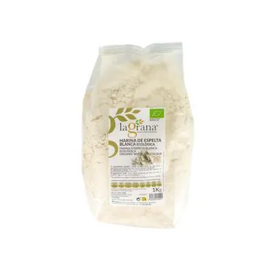 Harina de espelta blanca BIO 1 kg, La Grana