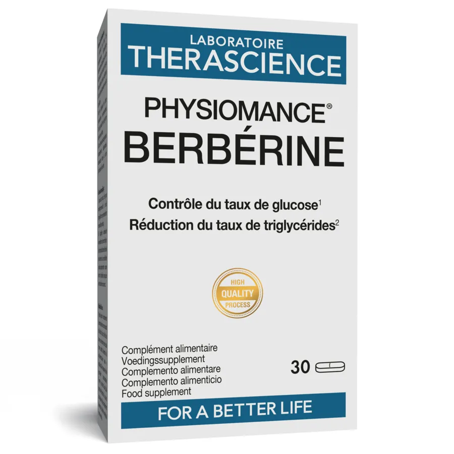 Physiomance Berberina – 30 comprimidos, Therascience