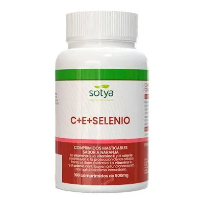 C+e+selenio 500 mg comp 100 uds., Sotya
