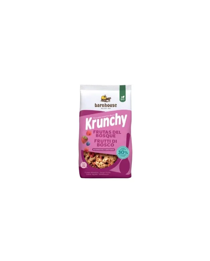 Krunchy frutas bosque BIO 500 g, Barnhouse