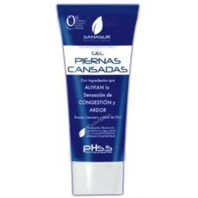 Gel piernas cansadas 150 g, Sanasur