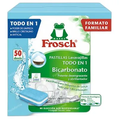 Dishwasher tablets 50 pcs ORGANIC, Frosch