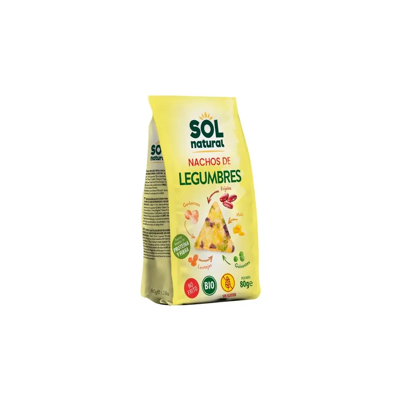 Chips de légumineuses BIO 80 g, Sol Natural