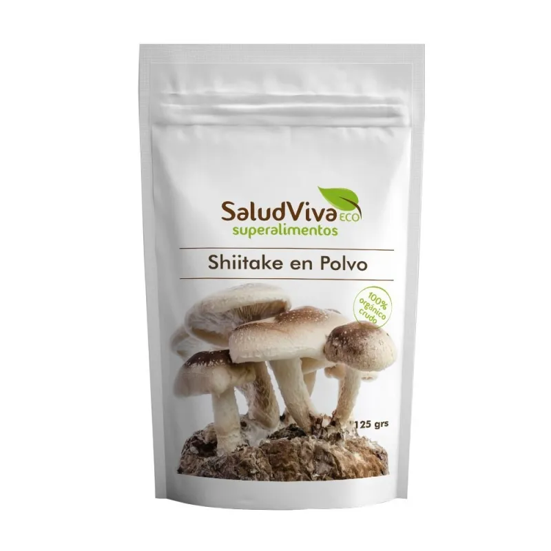 Shiitake polvo 125 g, Salud Viva
