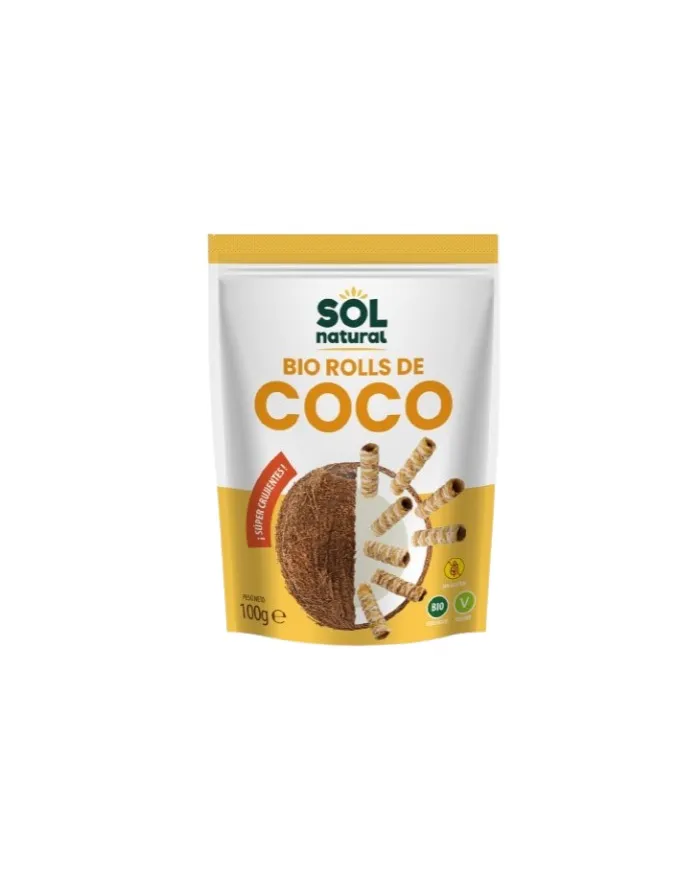 Rolls coco BIO 100 g, Sol Natural